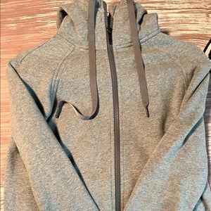 Lululemon gray full zip hoodie